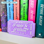 Fangs & Fiction Club Ticket - Shelf Decor
