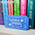 Fated Mates Book Club Ticket - Shelf Decor
