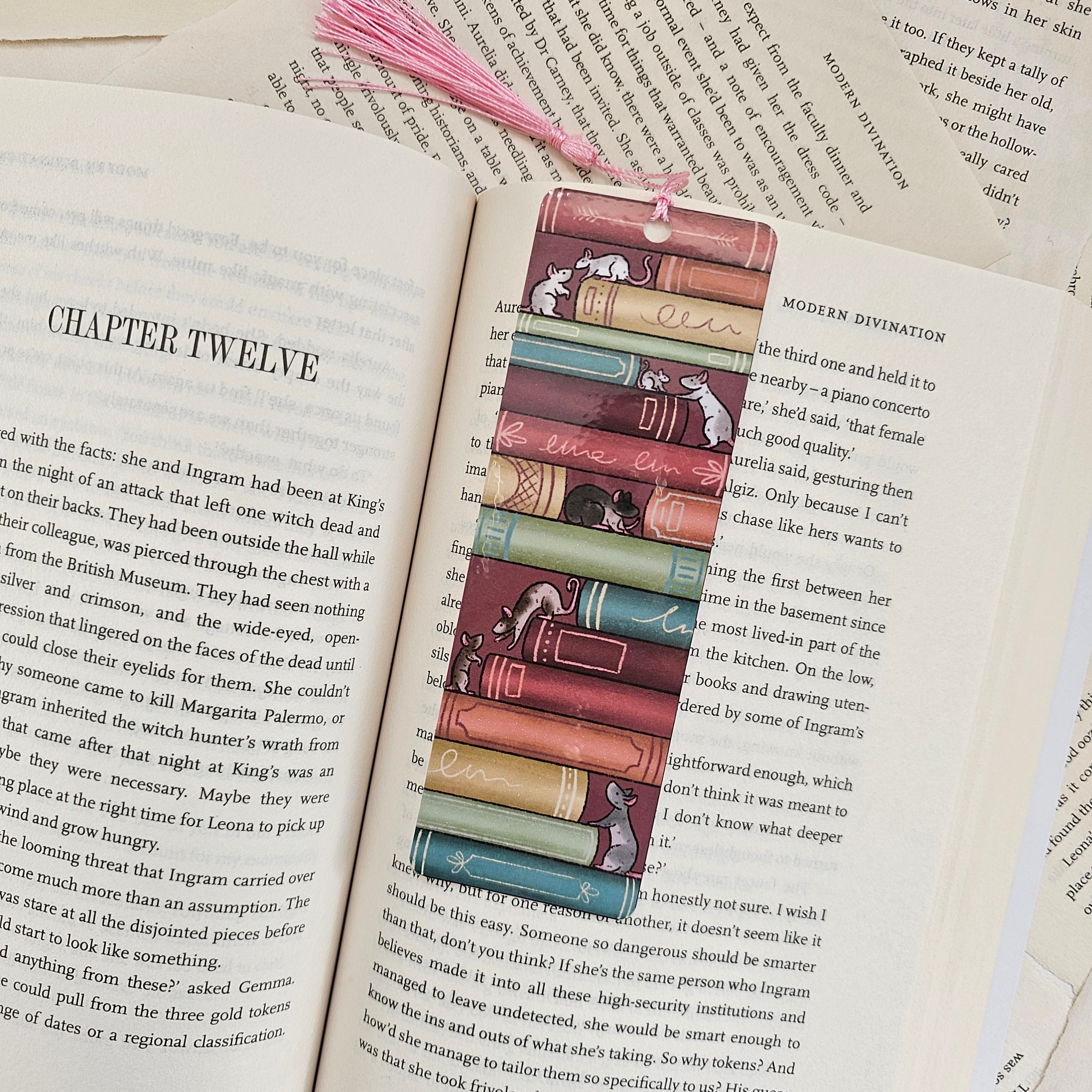 Book Rats (Book Rats Collection) - Bookmark w/ tassel