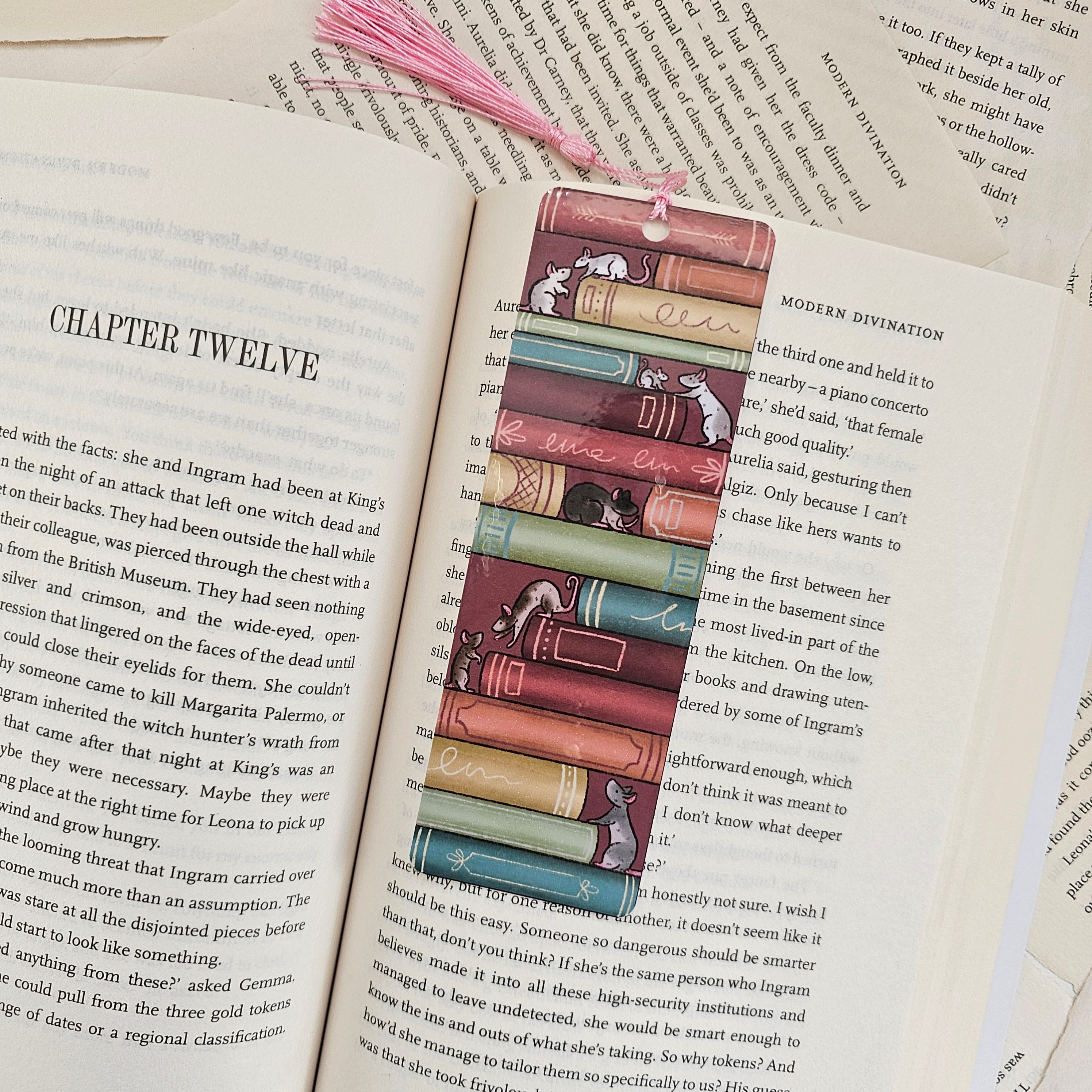 Book Rats (Book Rats Collection) - Bookmark w/ tassel