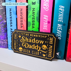 Shadow Daddy Book Club Ticket - Shelf Decor