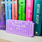 In My Bookish Era Club Ticket - Shelf Decor