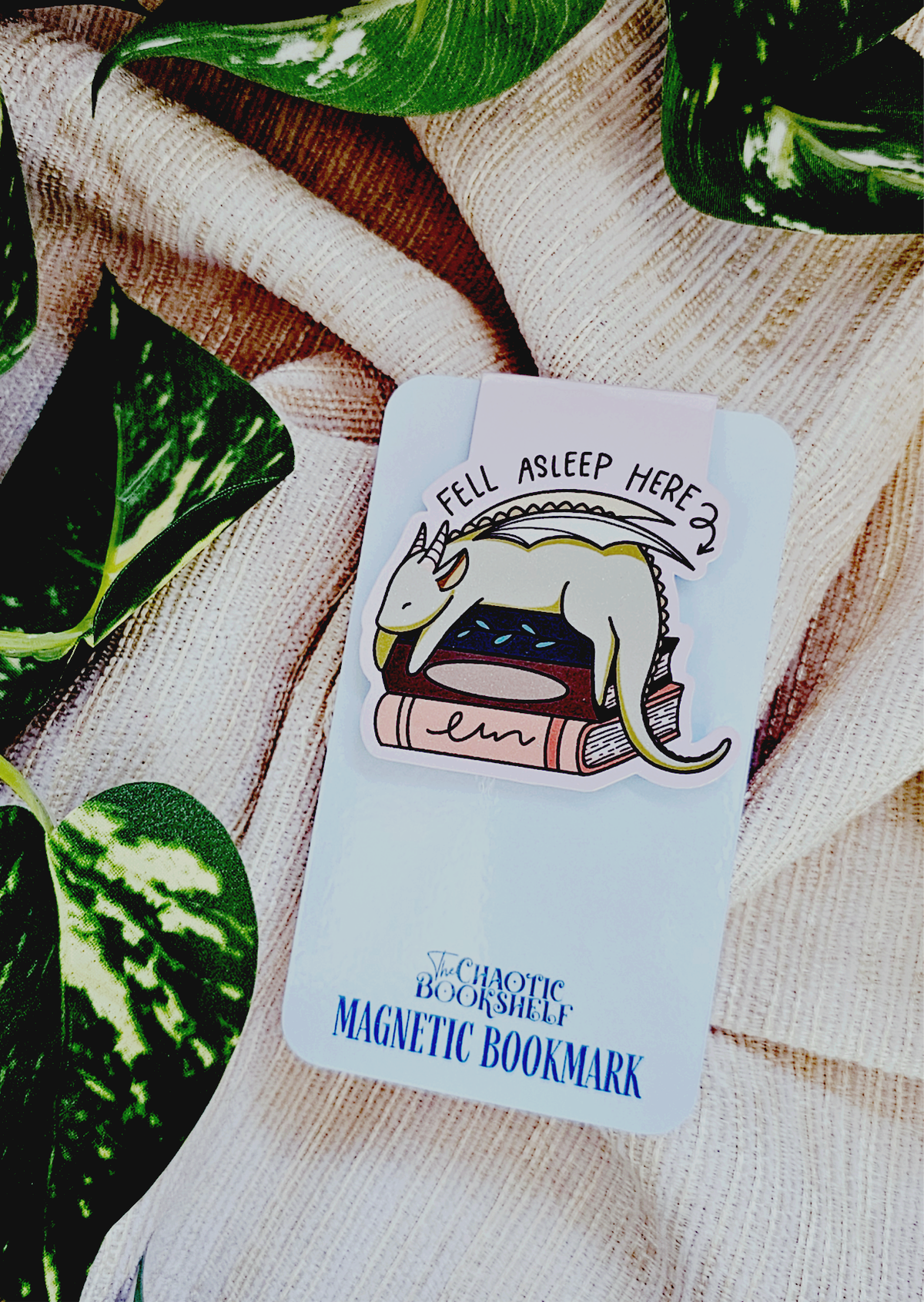 Fell Asleep Here -  Magnetic Bookmark