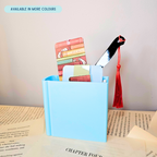 Book Shaped Bookmark Holder - Shelf Decor