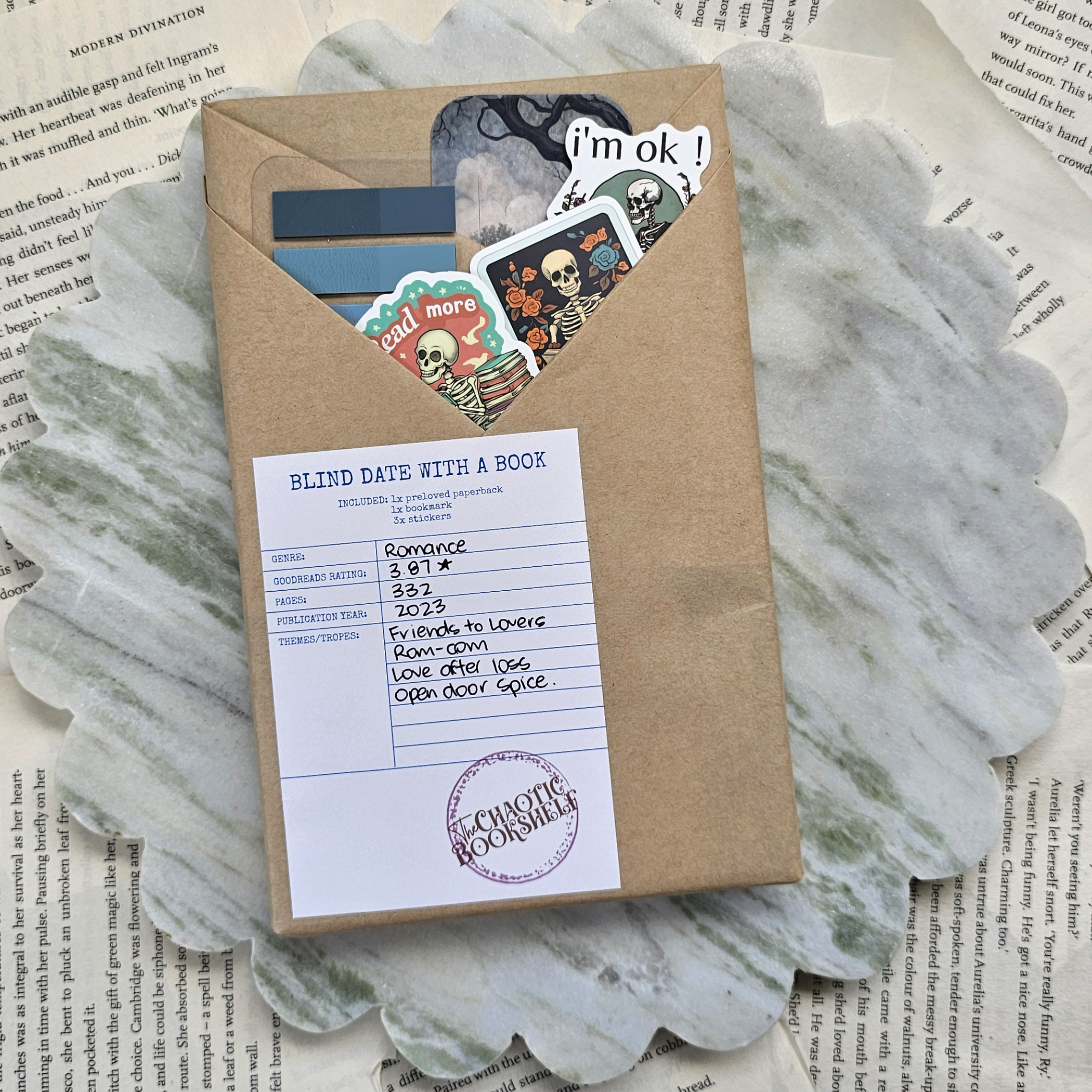 ROMANCE - Blind Date With A Book (Pre-loved)
