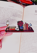 Dark Bookshelf - Sticker