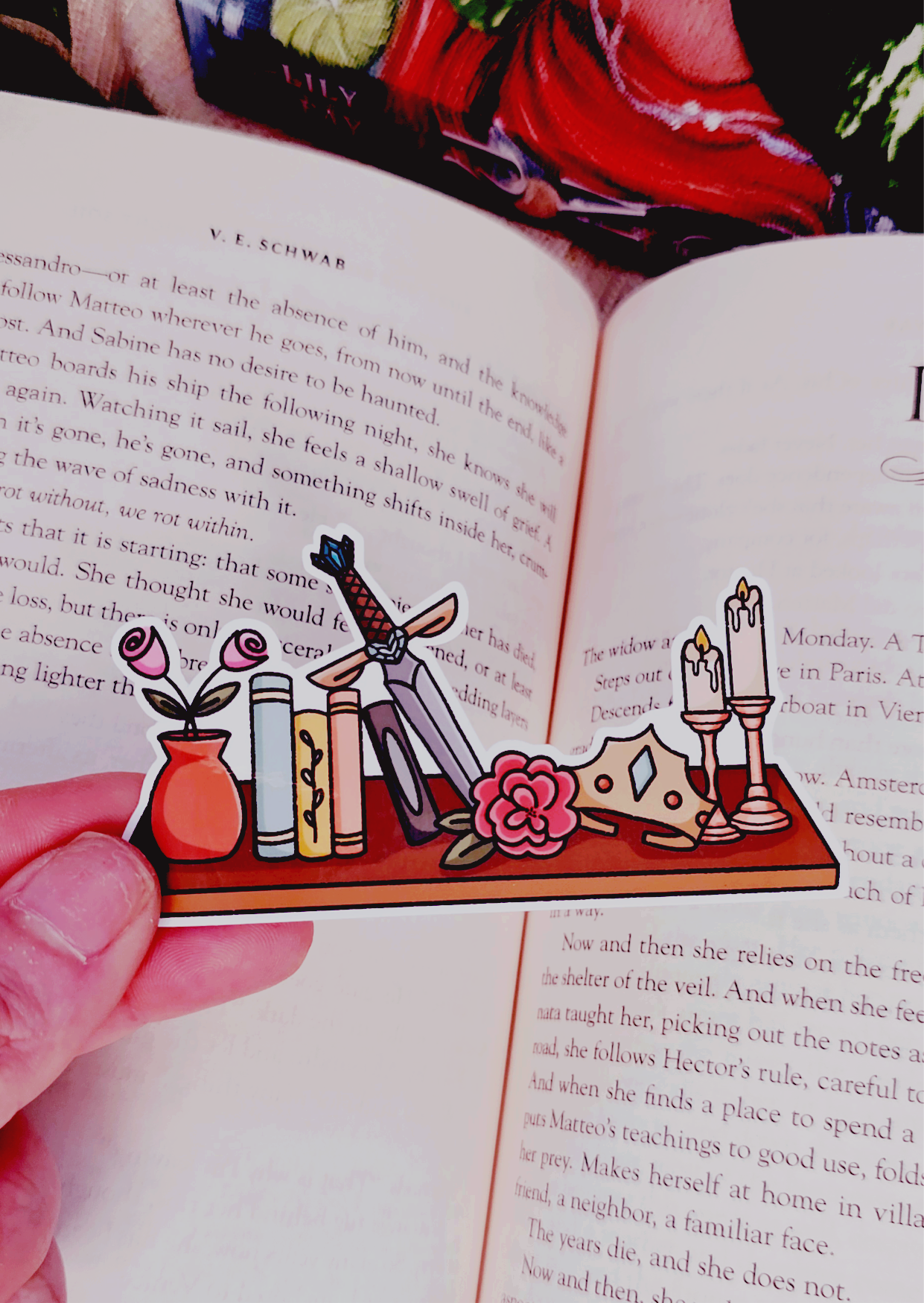 Fantasy Bookshelf - Sticker