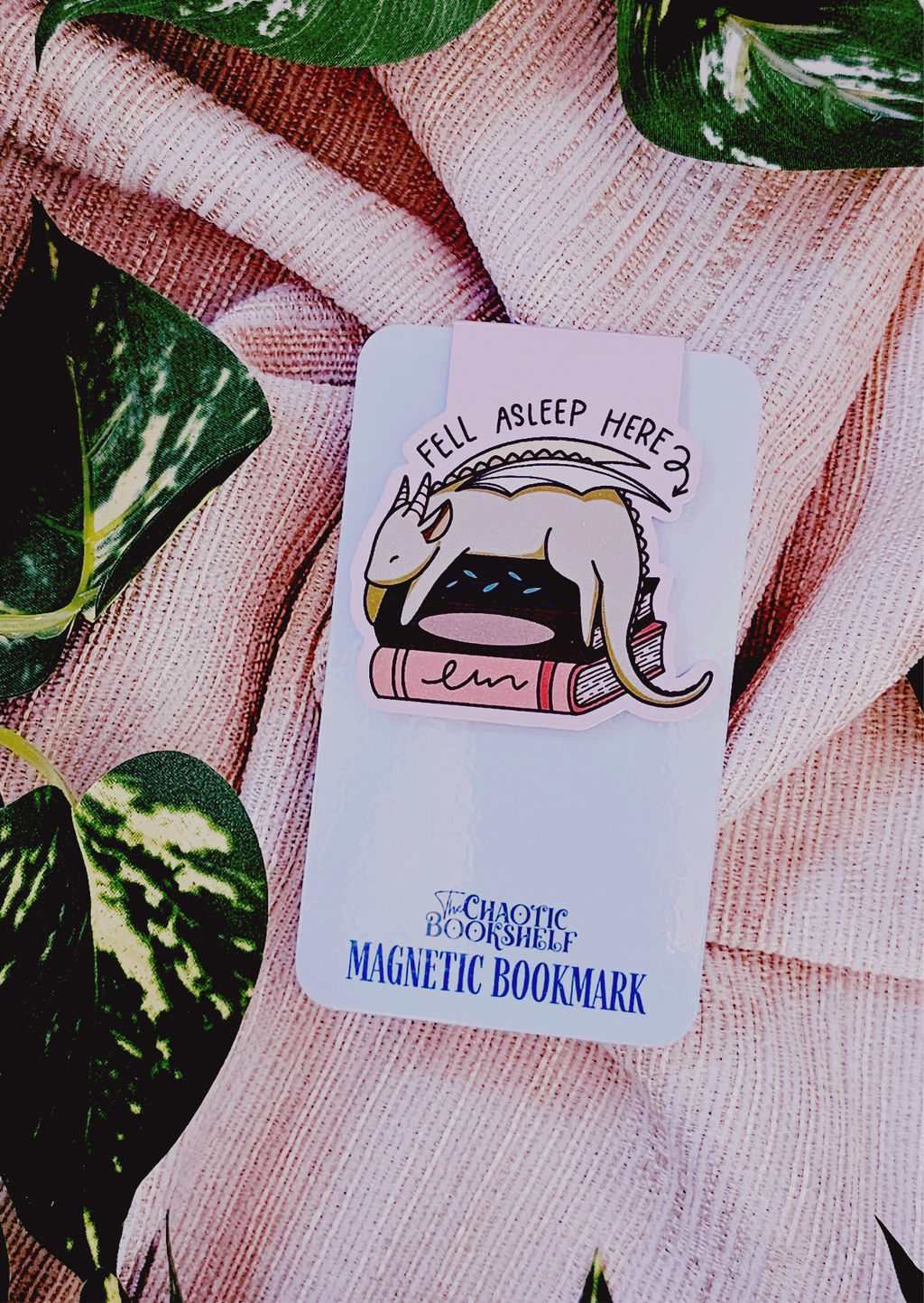 Fell Asleep Here -  Magnetic Bookmark