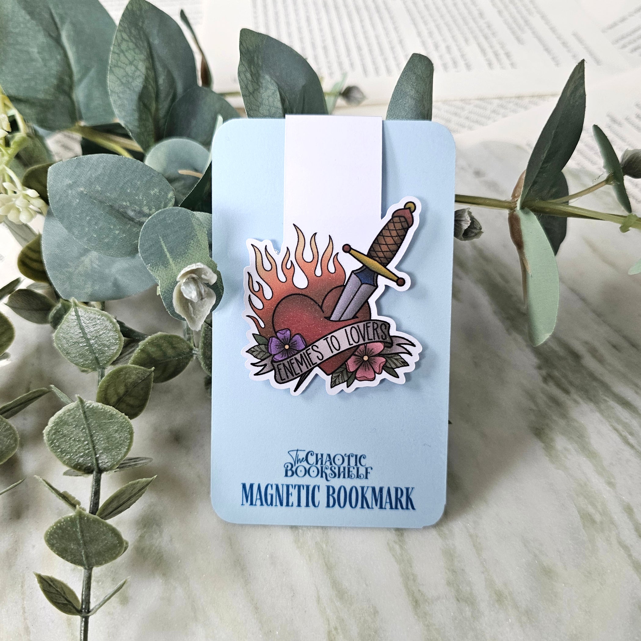 Enemies to Lovers -  Magnetic Bookmark