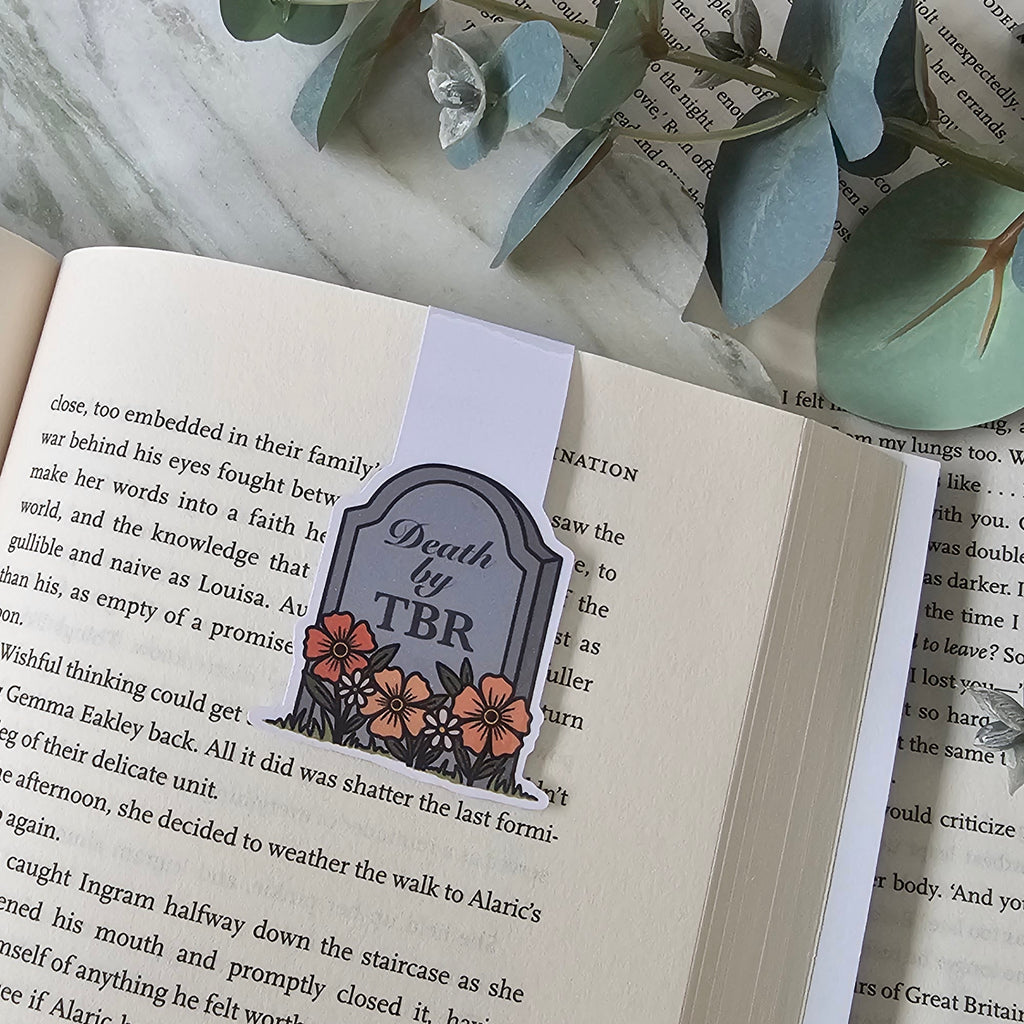 Death By TBR -  Magnetic Bookmark