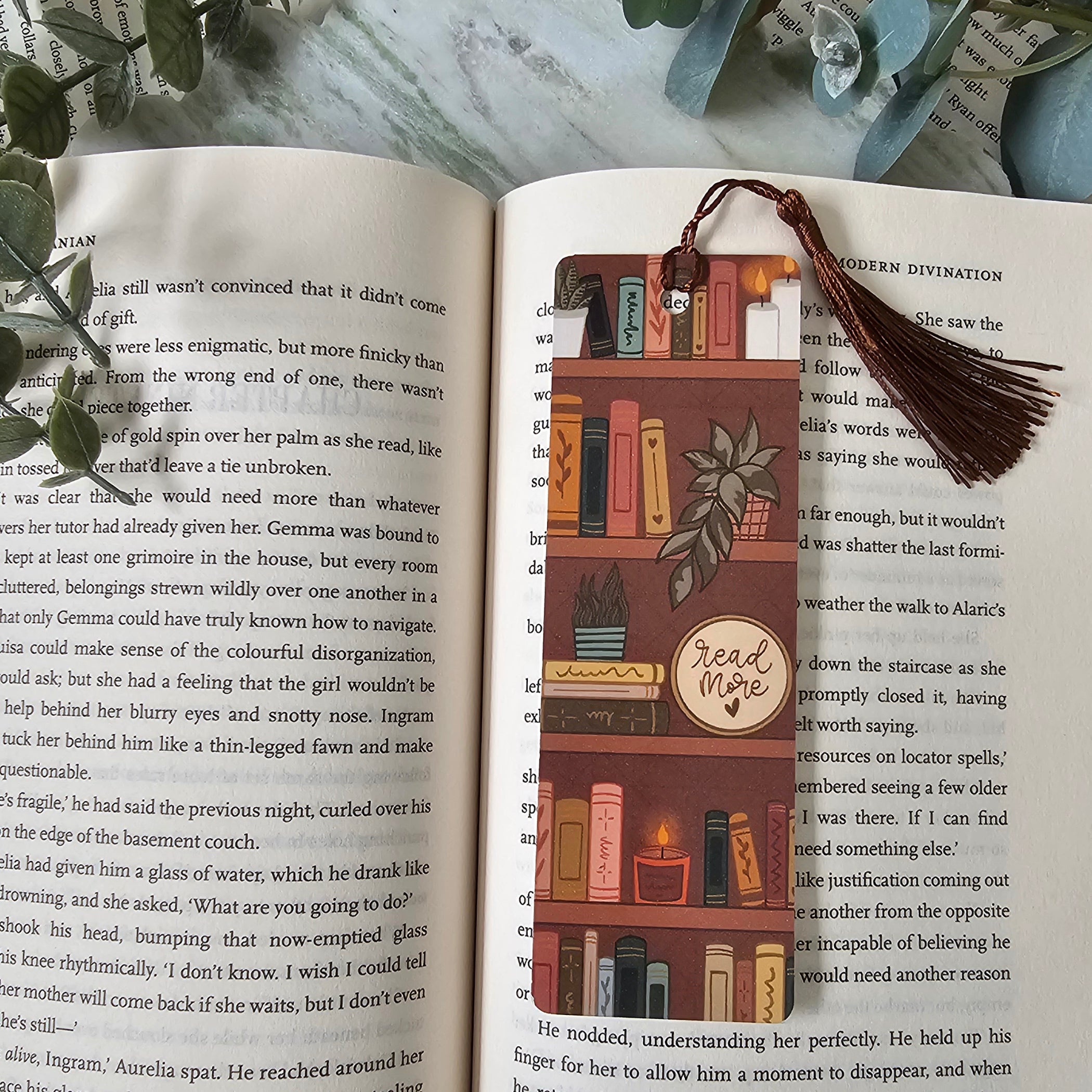 Read More - Bookmark w/ tassel