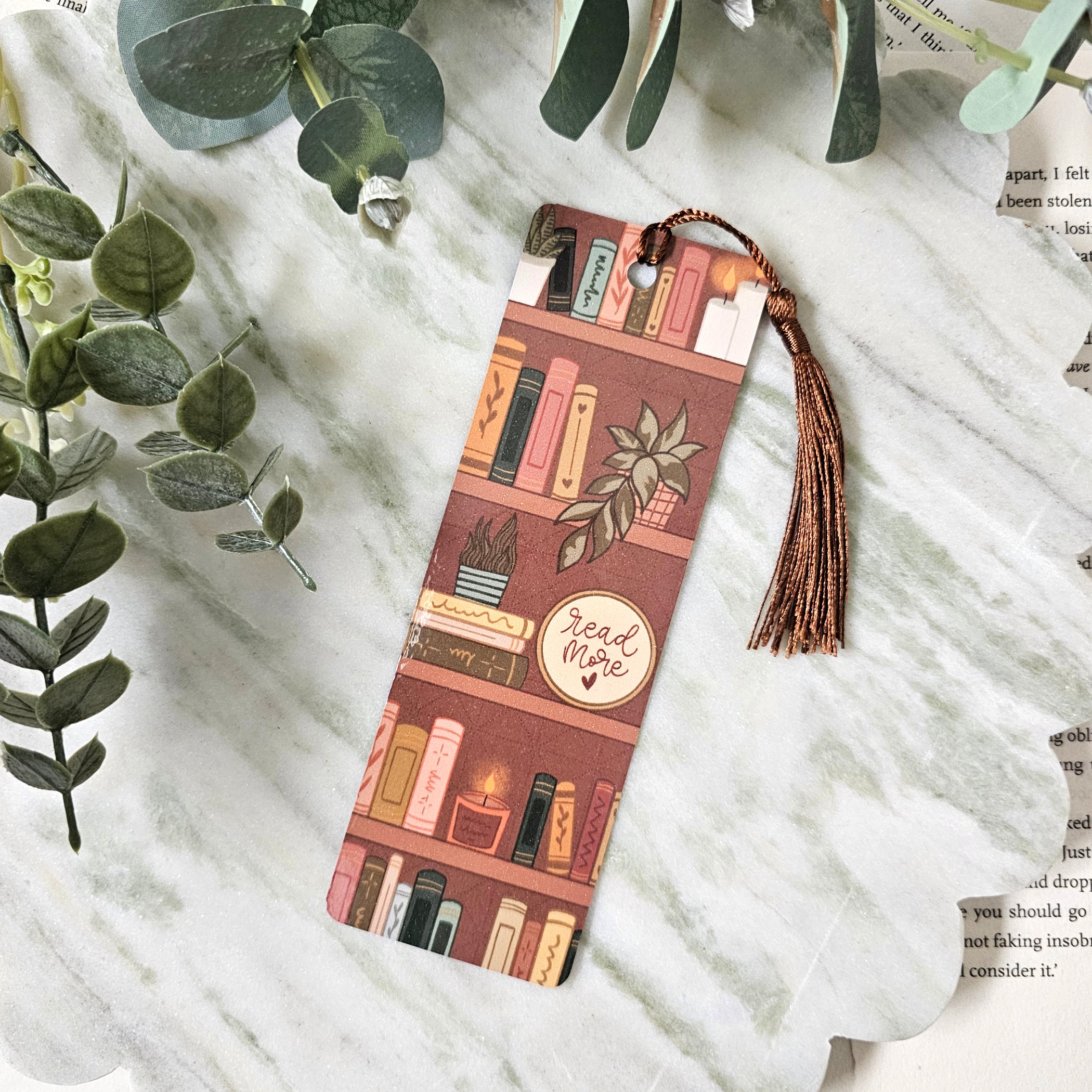 Read More - Bookmark w/ tassel