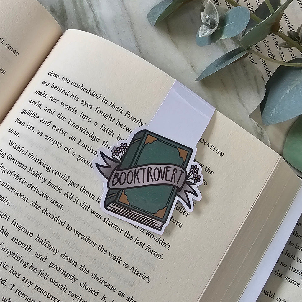 Booktrovert -  Magnetic Bookmark