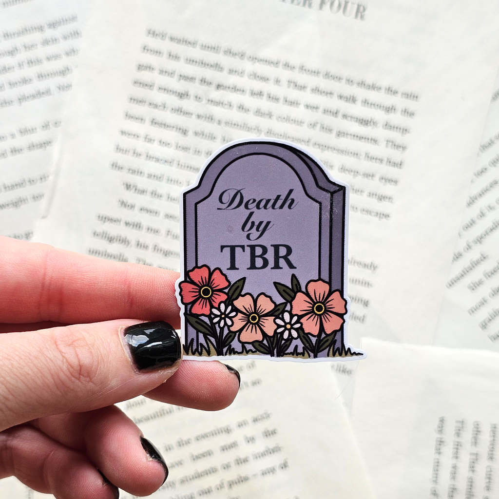 Death By TBR - Vinyl Sticker