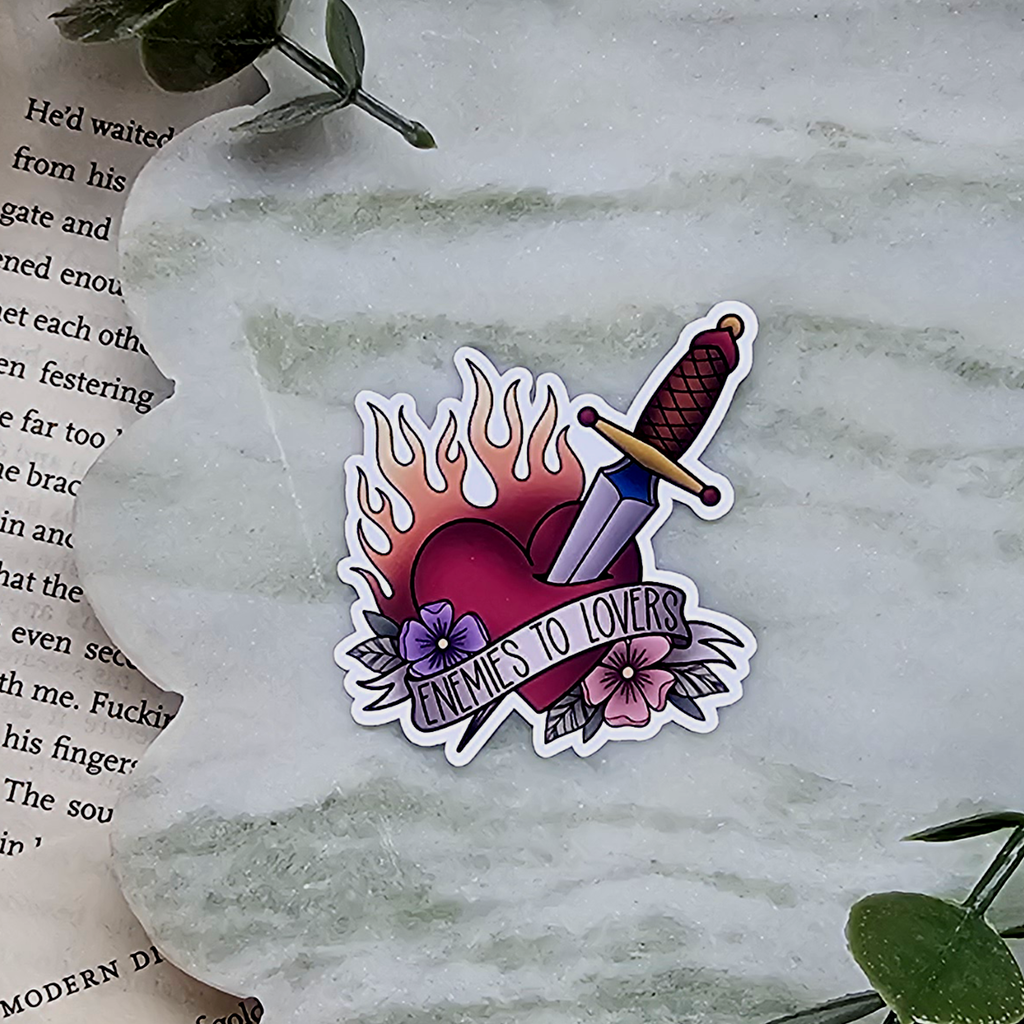 Enemies to Lovers - Vinyl Sticker