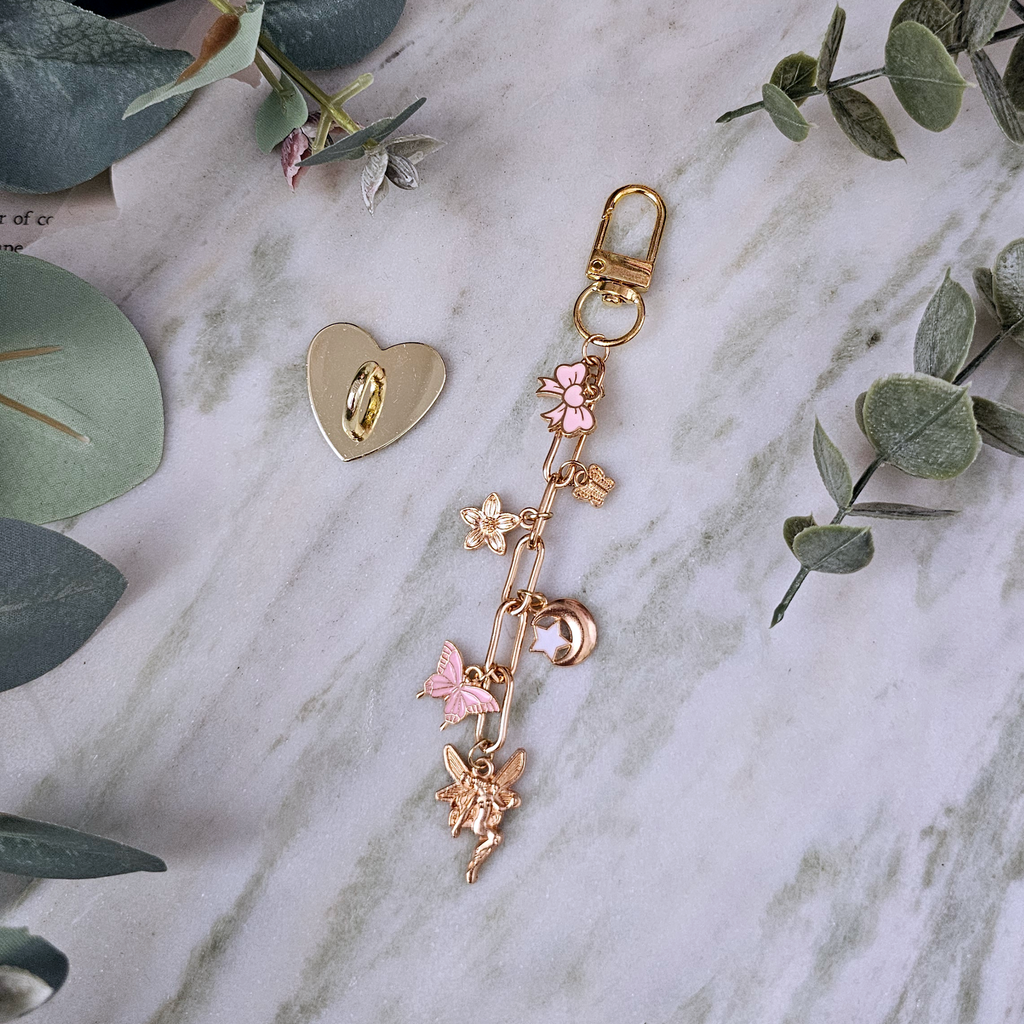 Pink Fae - Charm Chain