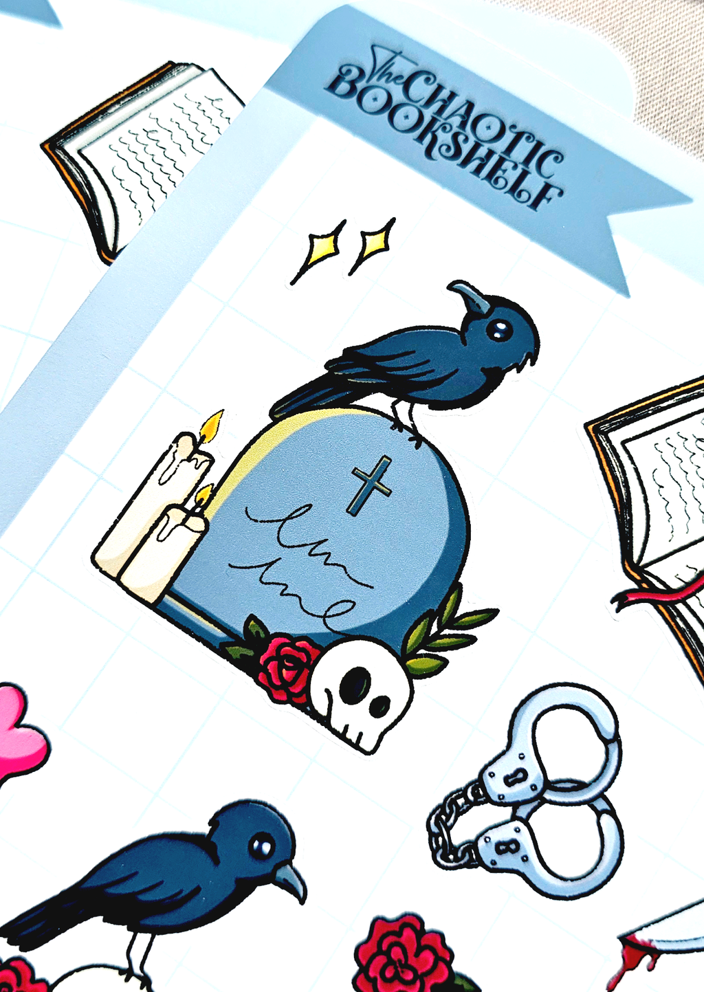 Pretty Murder Bird - Sticker Sheet