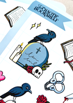 Pretty Murder Bird - Sticker Sheet