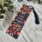 One More Chapter - Bookmark w/ tassel