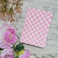 Pink Checks - Kindle Insert