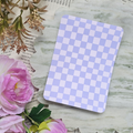 Purple Checks - Kindle Insert