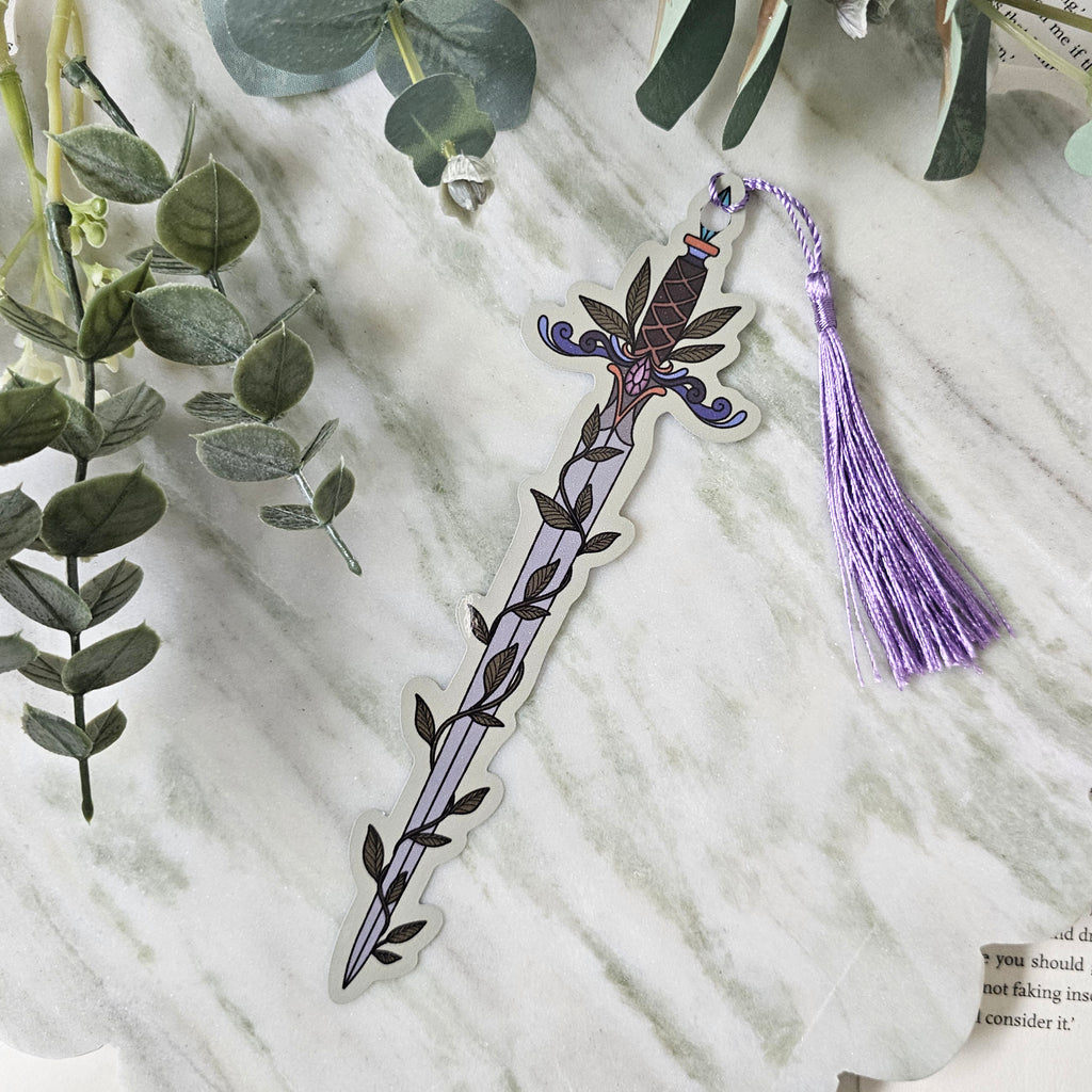 Sword - Bookmark w/ tassel