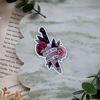 Touch her and Die - Vinyl Sticker